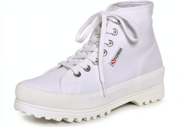 Superga 2341-Alpina Scarpe da Ginnastica Donna Bianco Hightop-0