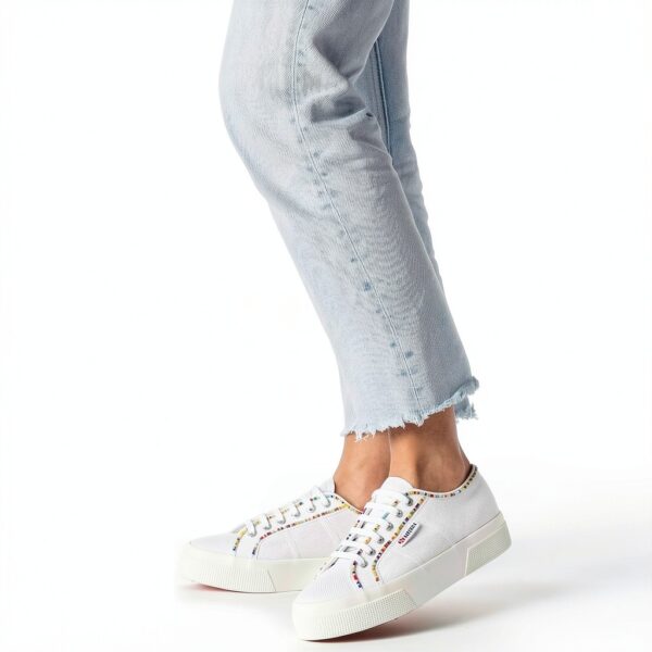 SUPERGA Sneakers Donna Cotone Multicolor Beads 2740-1