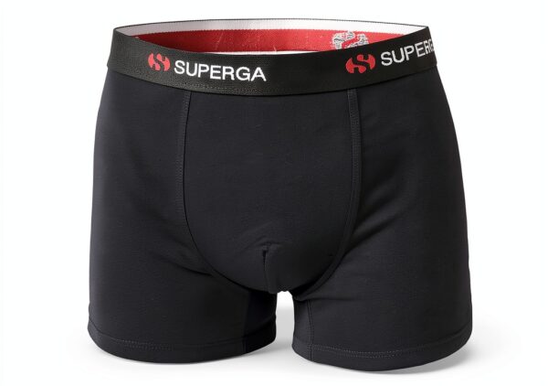 SUPERGA Boxer Uomo 6 Pz Assortiti Cotone Elasticizzato Moda Egidio (IT, Testo, L, Regular, Regular, 426)-2
