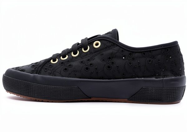 Superga 2750 Sangallosatinw Sneaker Donna Nero Full Black 38 EU-3
