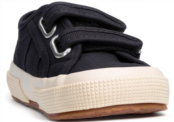 SUPERGA - Sneaker da Bambino Blu in Pelle S0003E0 2750 F43-6