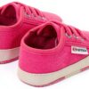 SUPERGA Sneakers Neonato Rosa con Lacci Elastici-2