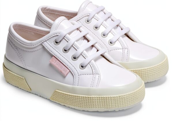 SUPERGA - Sneakers, Bambina, Cotone, Casual, 2750 Kids Vegan Varnish Material-1
