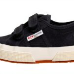 SUPERGA - Sneaker da Bambino Blu in Pelle S0003E0 2750 F43-0