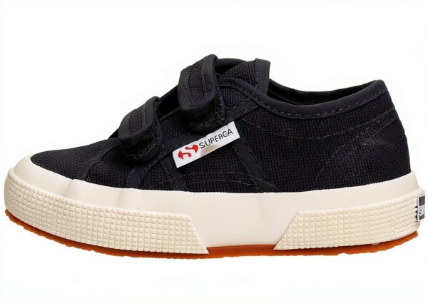 SUPERGA - Sneaker da Bambino Blu in Pelle S0003E0 2750 F43-0