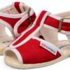 SUPERGA 1200 Cotj Sandali per Bambini in Tela e Gomma Navy/Jeans-6