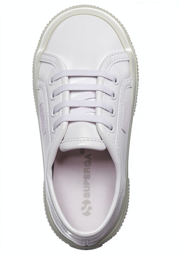 SUPERGA - Sneakers, Bambina, Cotone, Casual, 2750 Kids Vegan Varnish Material-3