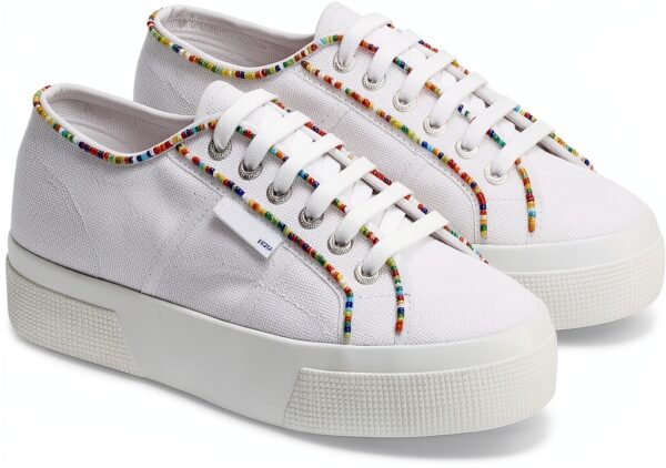 SUPERGA Sneakers Donna Cotone Multicolor Beads 2740-3