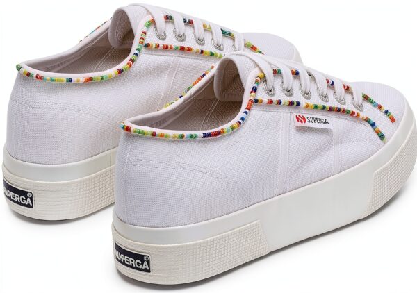 SUPERGA Sneakers Donna Cotone Multicolor Beads 2740-4