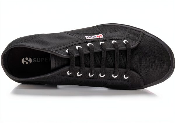 Superga 2754 Cotu Sneaker Blu Navy Offwhite Tessuto e Suola Gomma-4