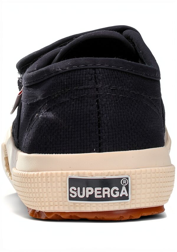 SUPERGA - Sneaker da Bambino Blu in Pelle S0003E0 2750 F43-2