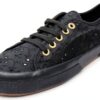 Superga 2750 Sangallosatinw Sneaker Donna Nero Full Black 38 EU-0