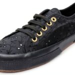 Superga 2750 Sangallosatinw Sneaker Donna Nero Full Black 38 EU-0