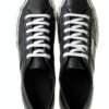 Superga 2490 Vegan Faux Leather Sneaker Unisex Adulto Bianco Nero-4