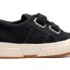 SUPERGA - Sneaker da Bambino Blu in Pelle S0003E0 2750 F43-4
