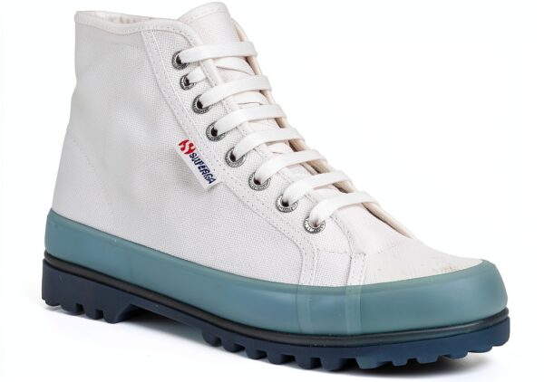 SUPERGA 2341 Alpina Jellygum COTU Stivaletti Unisex Bianco 37 EU-1