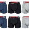 SUPERGA Boxer Uomo 6 Pz Assortiti Cotone Elasticizzato Moda Egidio (IT, Testo, L, Regular, Regular, 426)-1
