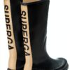 SUPERGA - Stivaletti,uomo donna,Verde,da pioggia,modello 799 RUBBER BOOTS LETTERING,numero: 37-3