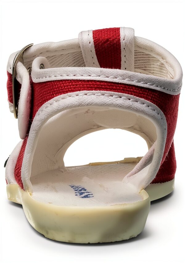 SUPERGA 1200 Cotj Sandali per Bambini in Tela e Gomma Navy/Jeans-2