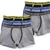 SUPERGA Boxer Uomo 6 pz assortiti in cotone elasticizzato Moda Egidio-0