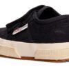 SUPERGA - Sneaker da Bambino Blu in Pelle S0003E0 2750 F43-1