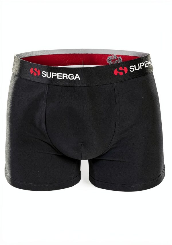 SUPERGA Boxer Uomo 6 Pz Assortiti Cotone Elasticizzato Moda Egidio (IT, Testo, L, Regular, Regular, 426)-0