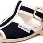 Superga 1200 Cotj Sandali Unisex Bambini – Tela e Suola in Gomma-0