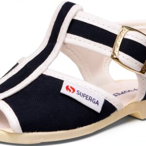 Superga 1200 Cotj Sandali Unisex Bambini – Tela e Suola in Gomma-0