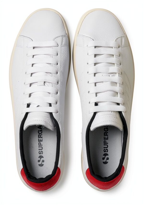 Superga Sneakers Uomo Donna Bianco Modello 4833 Lendl Match-3