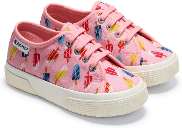SUPERGA - Sneakers, Bambino/a, Cotone, Casual, 3750 Kids Ice Lolly Print Leggera-1