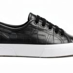 Superga 3750 Sneakers Donna Sintetico Leggero Bianco Nero-0