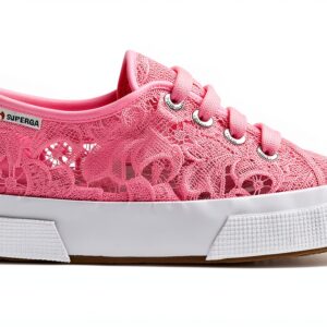 Superga 2750 Macramej Sneaker Bambine e Ragazze Begonia Pink-0