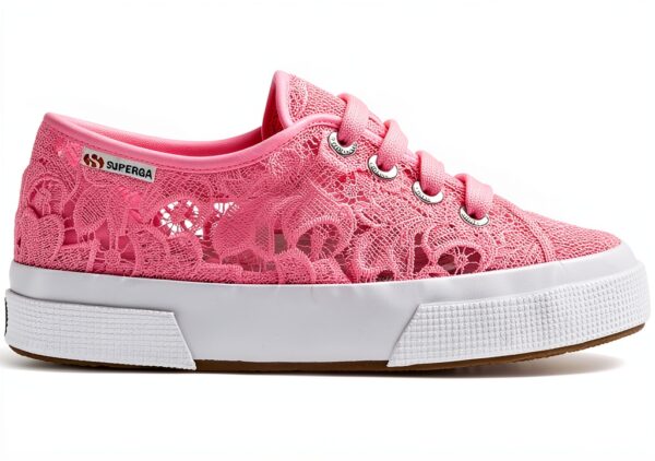 Superga 2750 Macramej Sneaker Bambine e Ragazze Begonia Pink-0