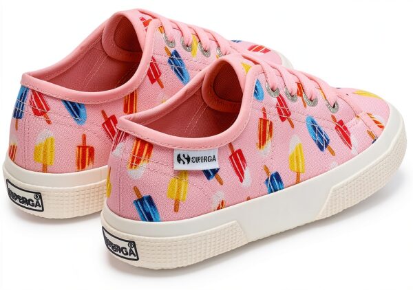 SUPERGA - Sneakers, Bambino/a, Cotone, Casual, 3750 Kids Ice Lolly Print Leggera-2
