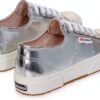 SUPERGA - Sneakers,Donna,Grigio,Sportive,Modello 2750 Mirror Synthetic Material,Numero: 37-2