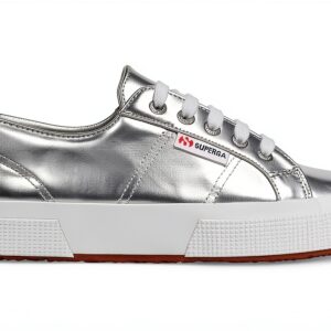 SUPERGA - Sneakers,Donna,Grigio,Sportive,Modello 2750 Mirror Synthetic Material,Numero: 37-0