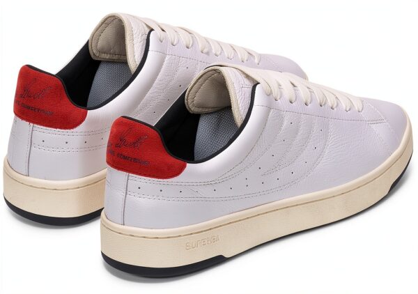 Superga Sneakers Uomo Donna Bianco Modello 4833 Lendl Match-2