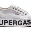 Superga Sneakers Donna Bianco Modello 2790 Platform Lettering Taglia-0