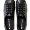 Superga 3750 Sneakers Donna Sintetico Leggero Bianco Nero-3