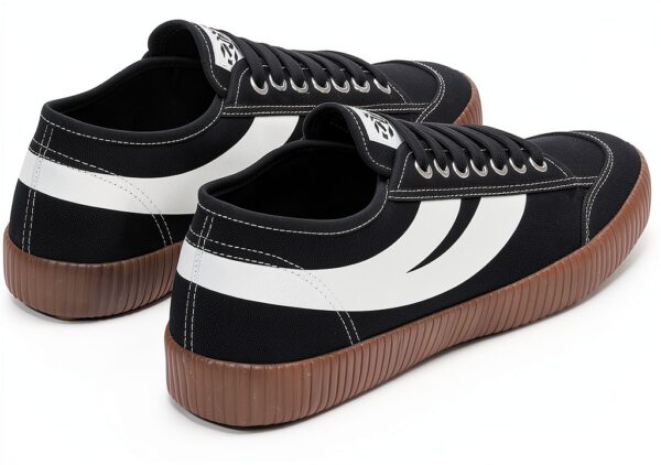 Superga Sneakers Uomo Donna Cotone Casual 2619 St 1 Nero Bianco-2